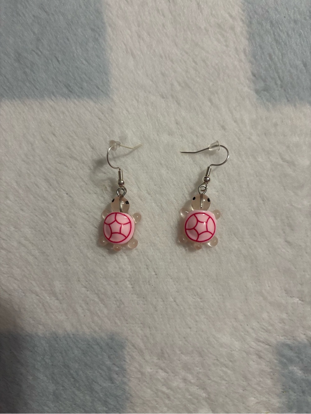 Never Worn Handmade Turtle Earrings